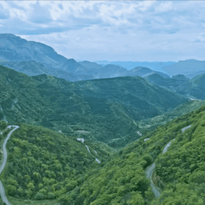 Paysage montagneux du Vercors
